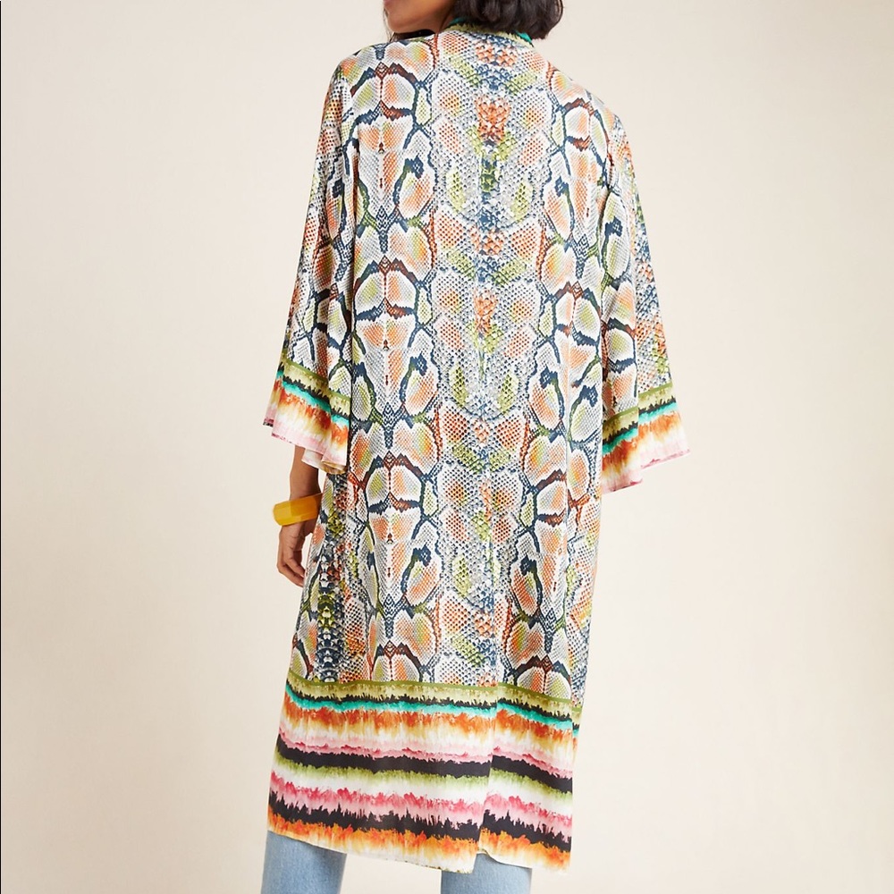 Anthropologie Annette Duster Kimono One Size - Picture 3 of 5